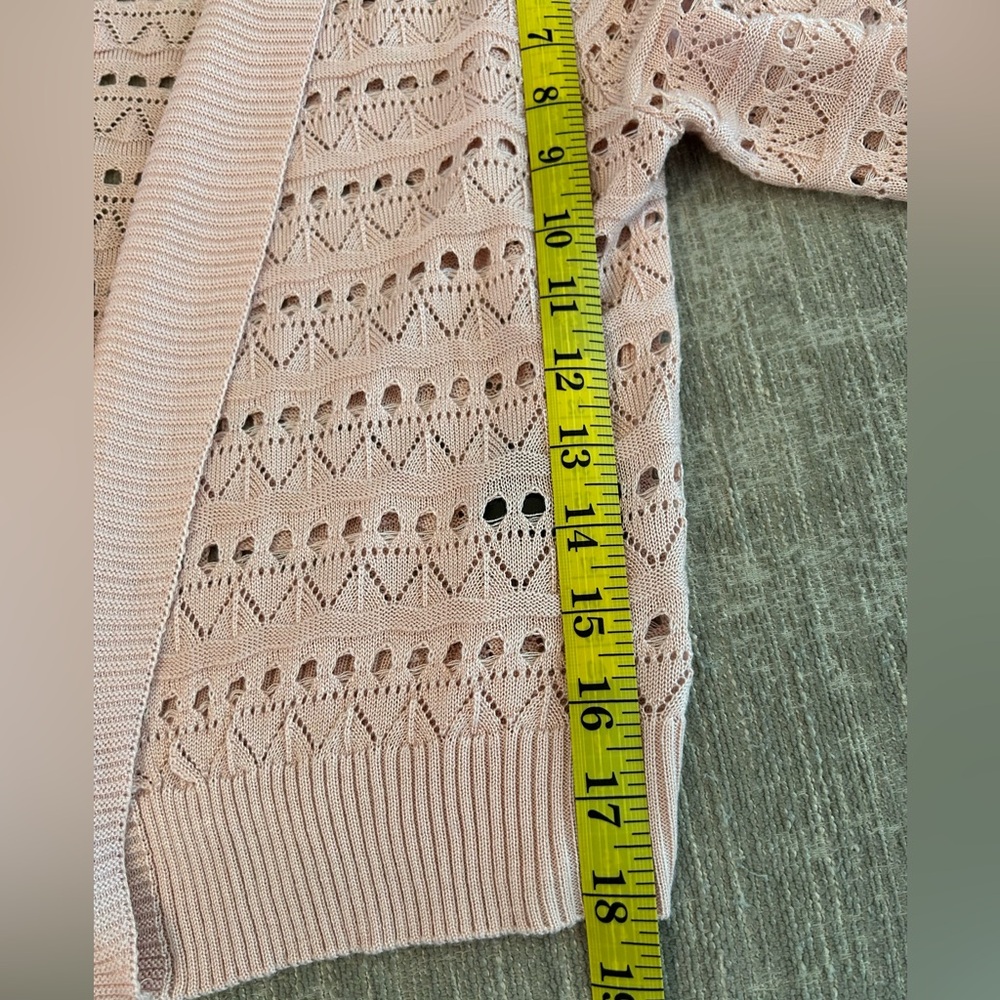 Open-Front Knit Sweater - Picture 2 of 8